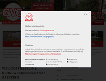 Tablet Screenshot of geertvangaeveren.be